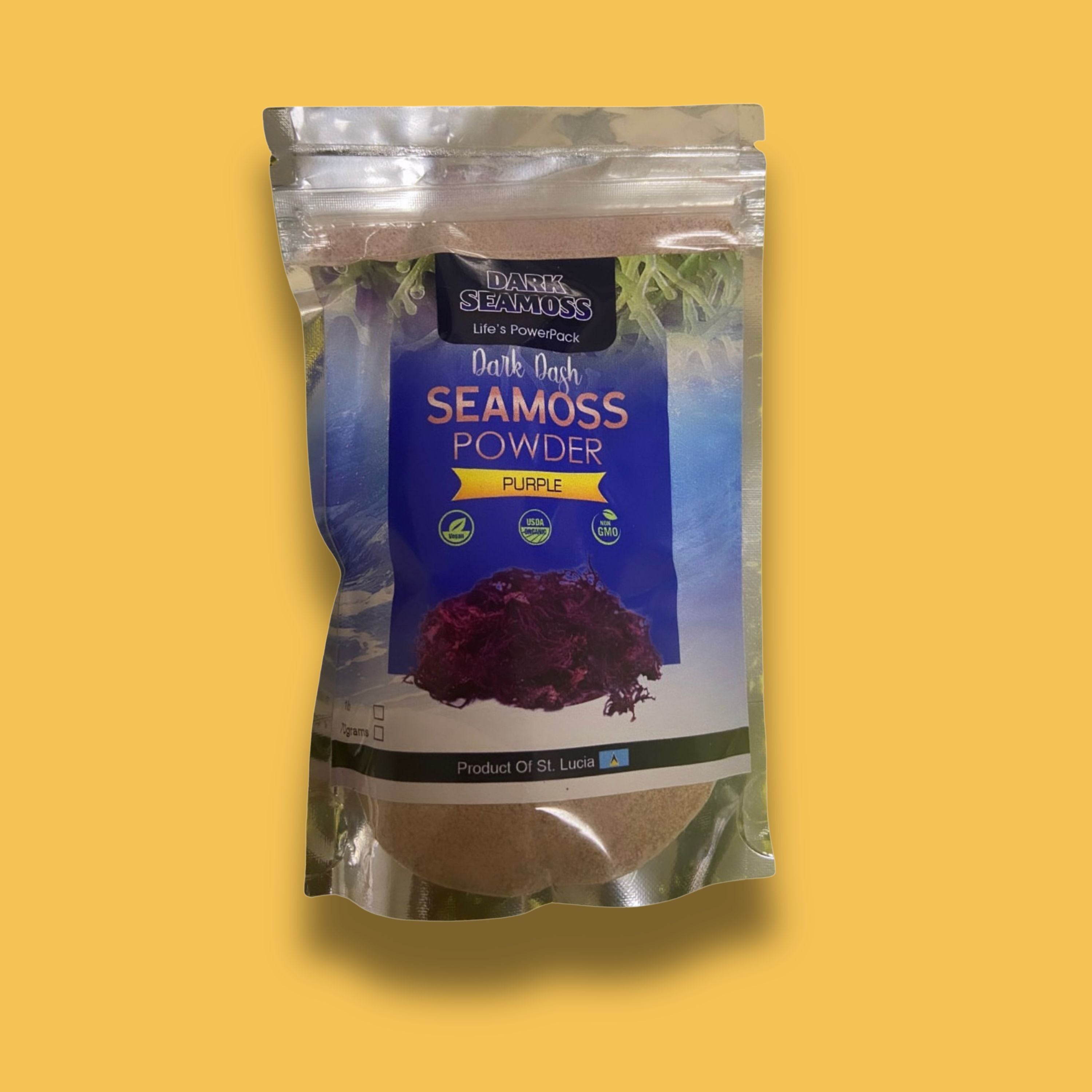 Dark Seamoss Dark Dash Purple Sea Moss Powder