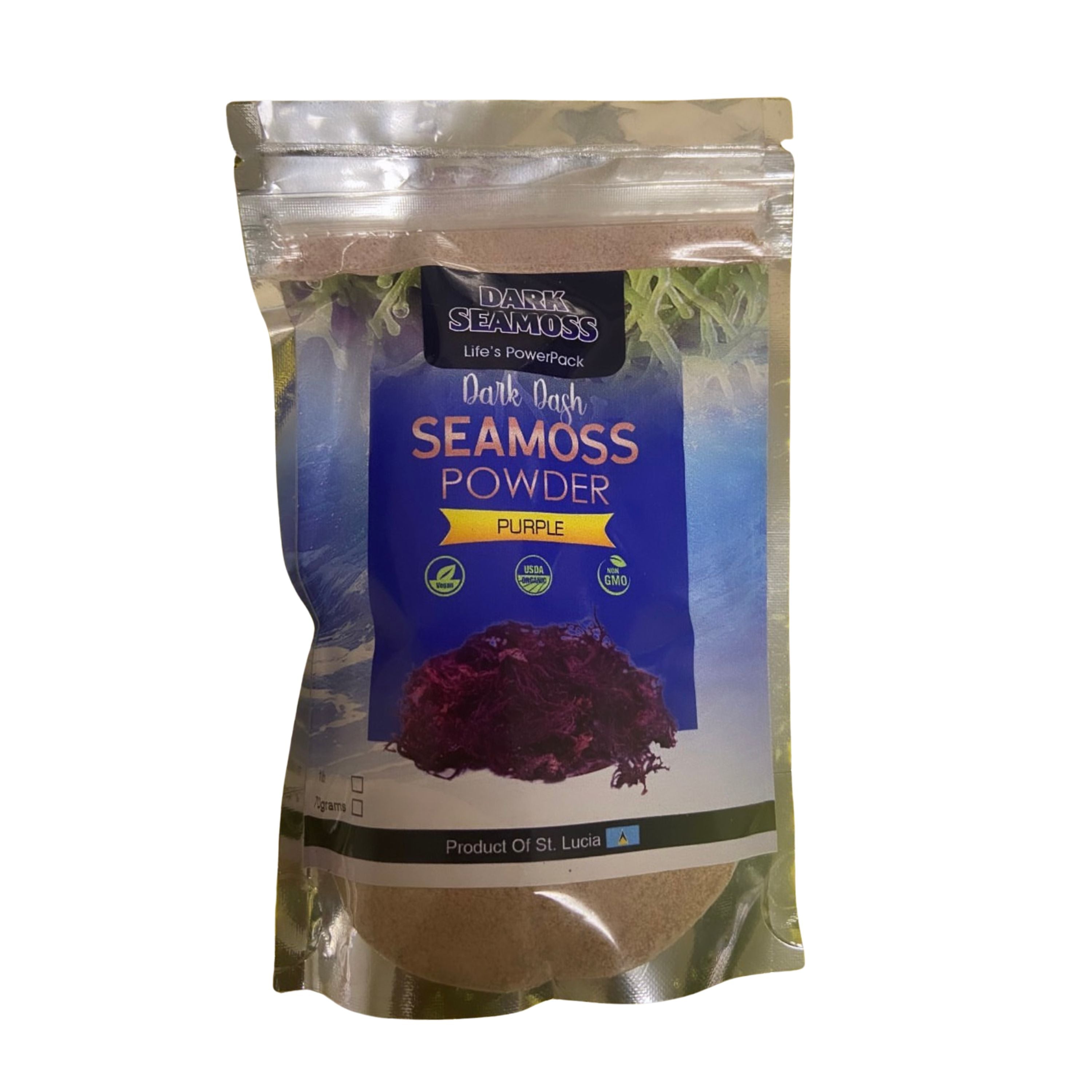 Dark Seamoss Dark Dash Purple Sea Moss Powder